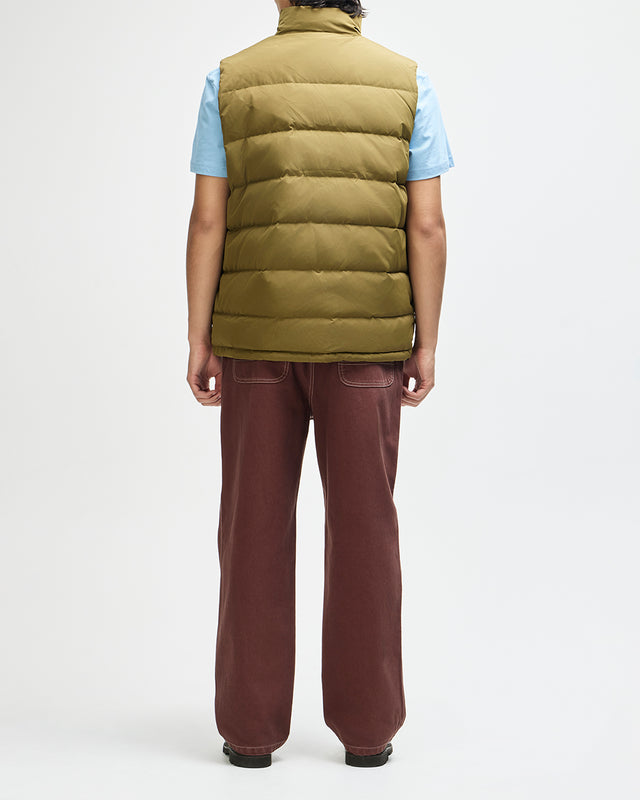 Carson Down Vest - Olive, view 6