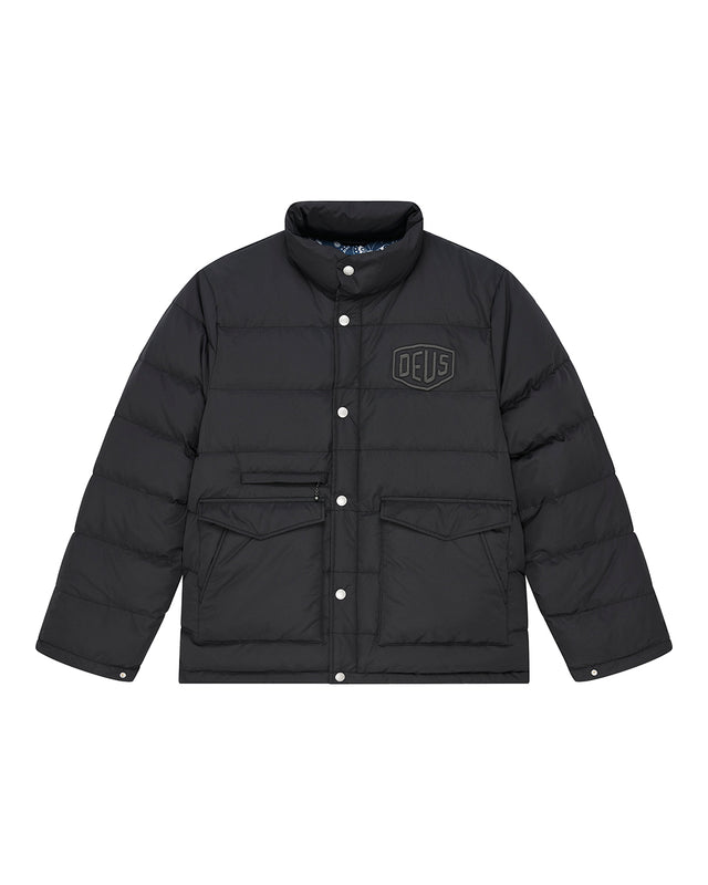 Carson Down Jacket - Black, view 11