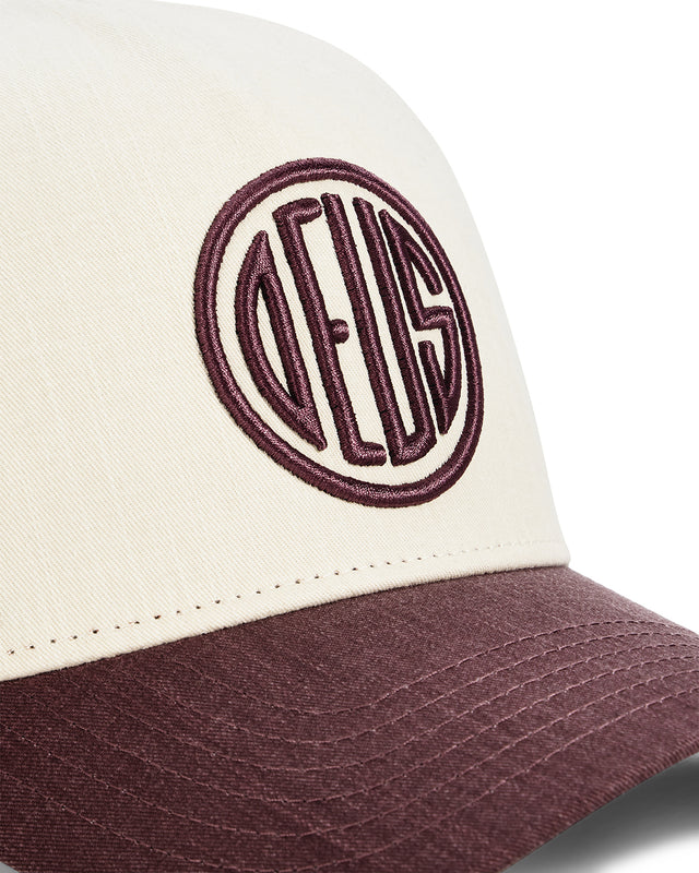 Pill Deboss Cap - Burgundy, view 3