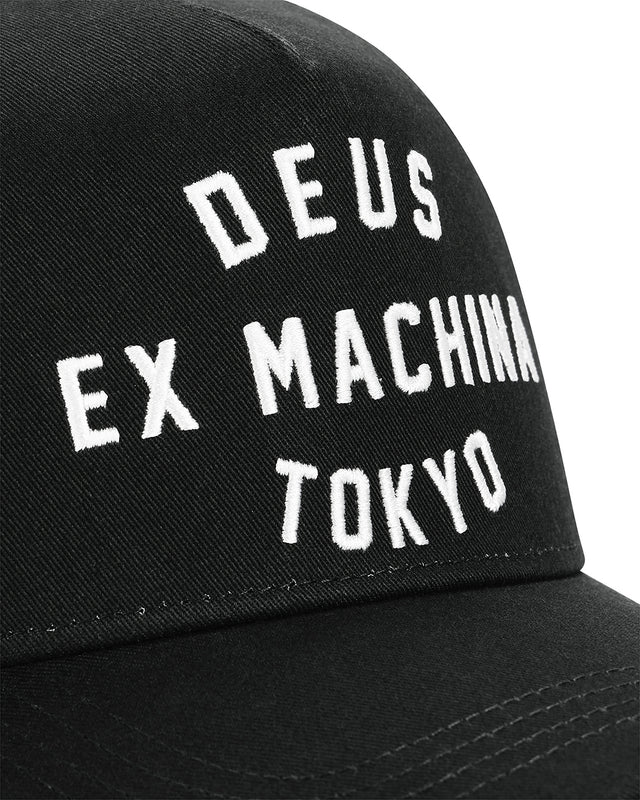 Harajuku Address Trucker - Black
