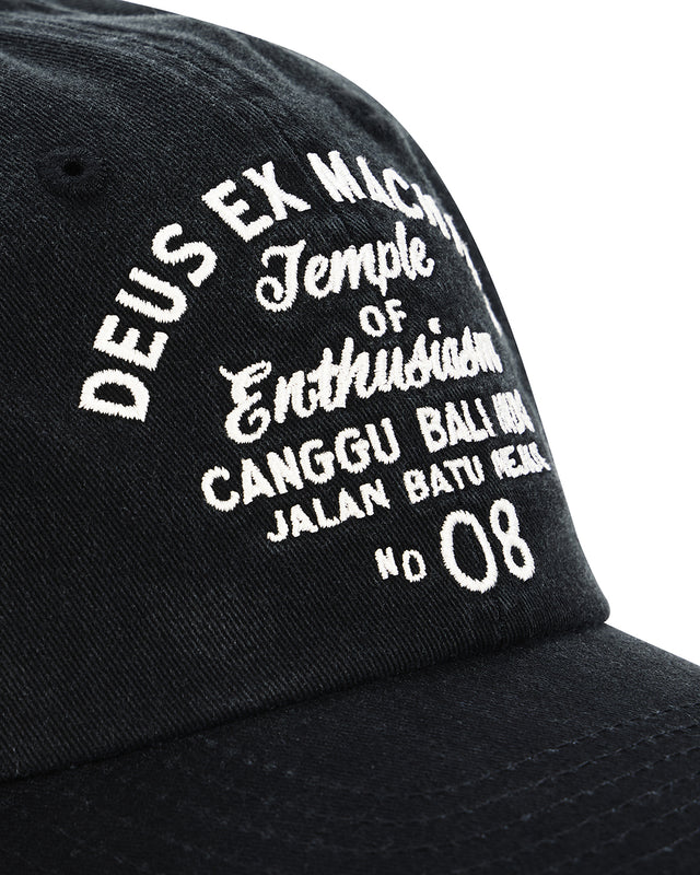 Canggu Sign Cap - Black, view 3