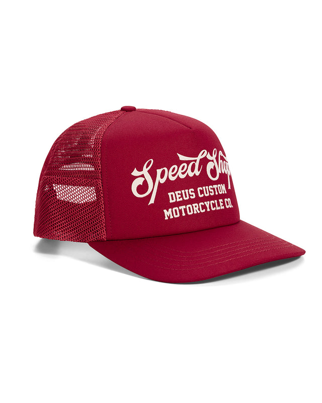 welcome-trucker-cherry-red