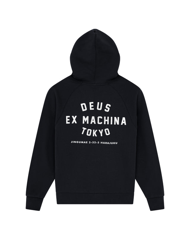 D263MHD191-Harajuku-Address-Hoodie-Black