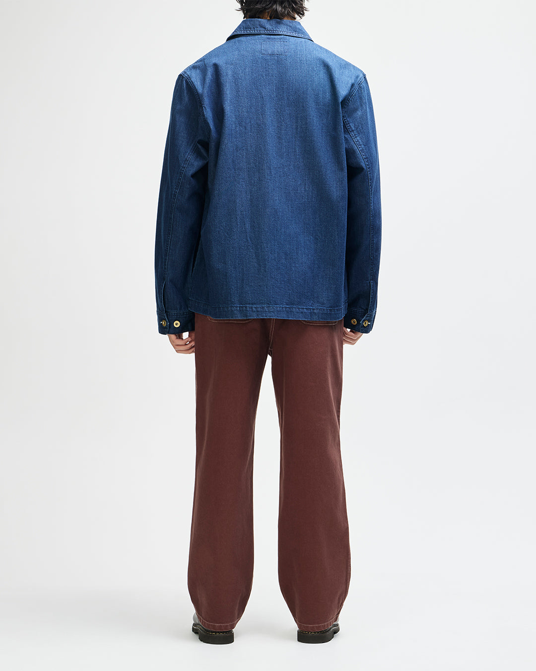 Jackets | Deus Ex Machina | Denim Chore Jacket - Vintage Blue