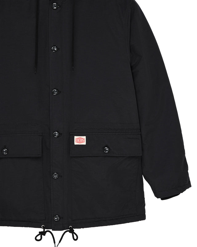 Throsby Padded Jacket - Black, view 7