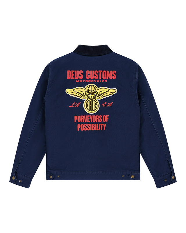 Cutaway Jacket - Navy, view 4