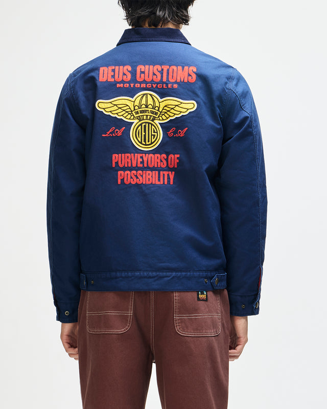 Cutaway Jacket - Navy, view 2