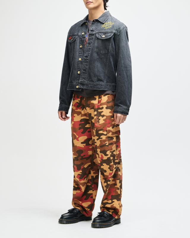 Unchained Trucker Jacket - Washed Black, view 9