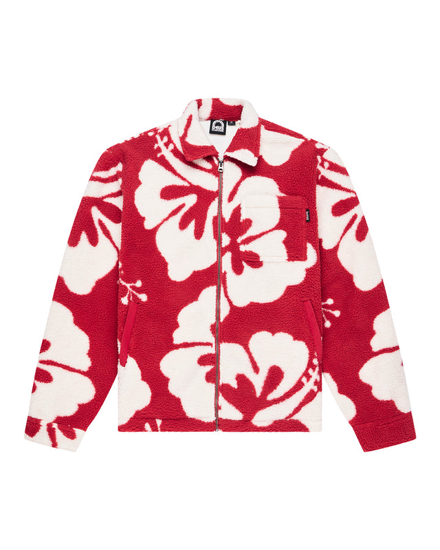 oahu-sherpa-jacket-cherry-red