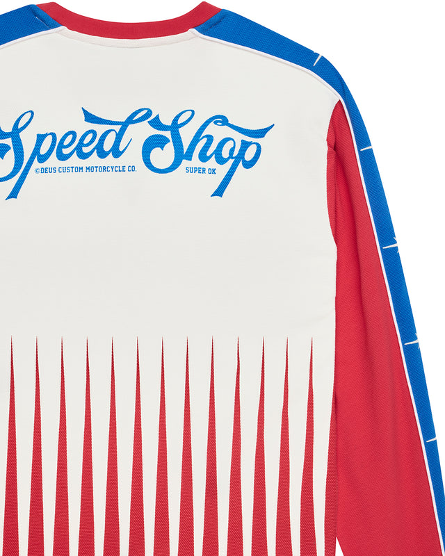 Trife Life Moto Jersey - Tofu White, view 8