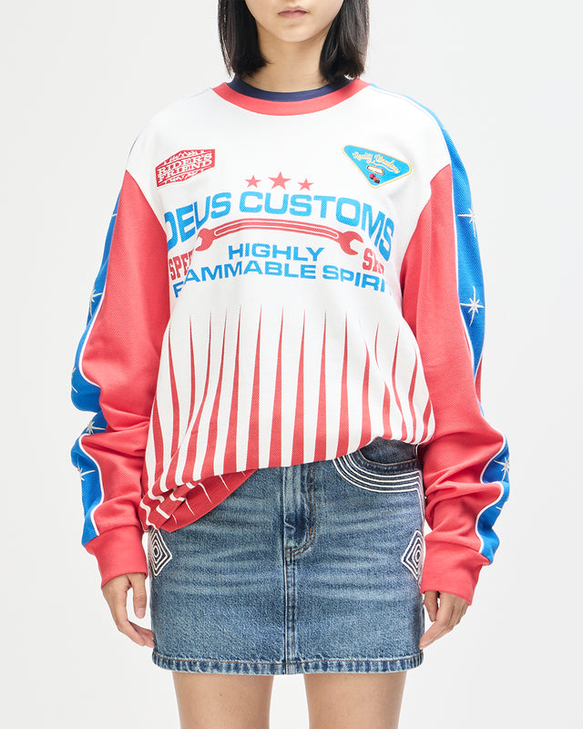 Trife Life Moto Jersey - Tofu White, view 11