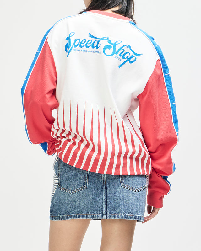 Trife Life Moto Jersey - Tofu White, view 12