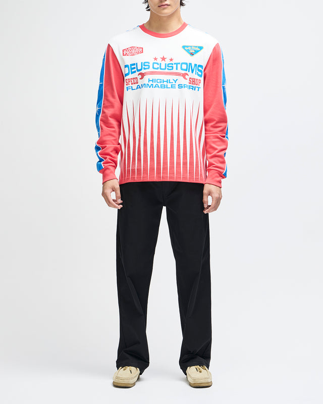 Trife Life Moto Jersey - Tofu White, view 5