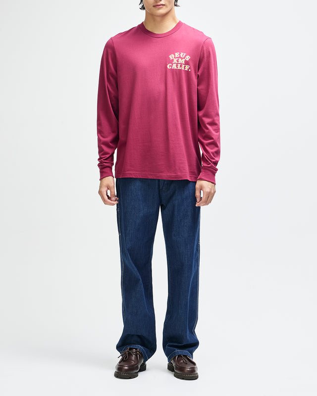 Quick Strike LS Tee - Burgundy, view 5