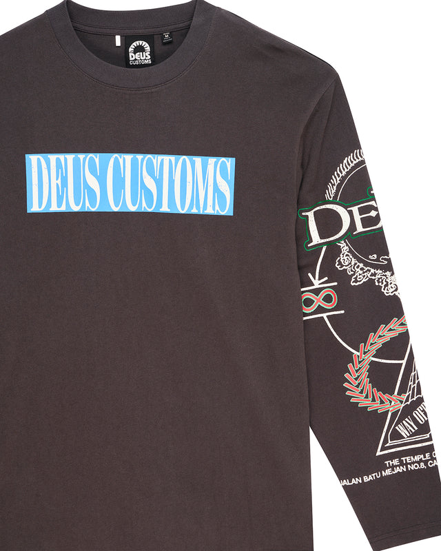 Sundance Ls Tee - Anthracite Grey, view 7