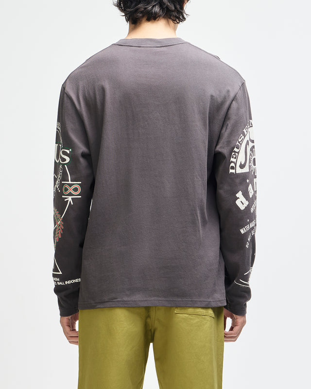 Sundance Ls Tee - Anthracite Grey, view 2