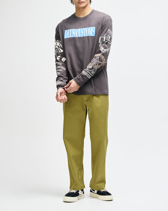 Sundance Ls Tee - Anthracite Grey, view 10