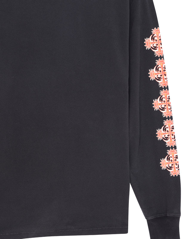 Swivel Ls Tee - Anthracite Grey, view 9