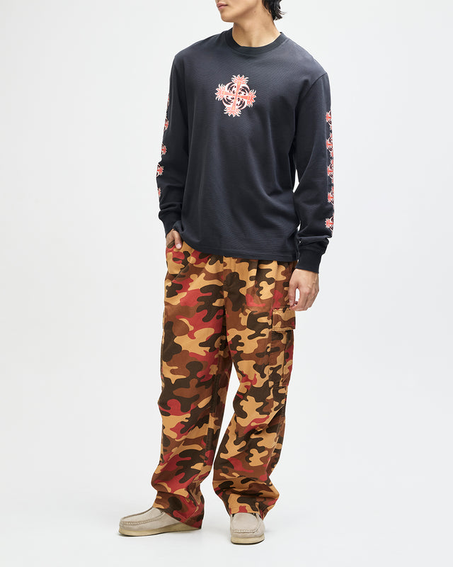Swivel Ls Tee - Anthracite Grey, view 6