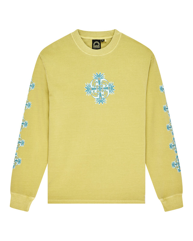 Swivel Ls Tee - Moss Green, view 3