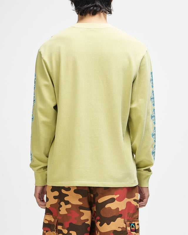 Swivel Ls Tee - Moss Green, view 2