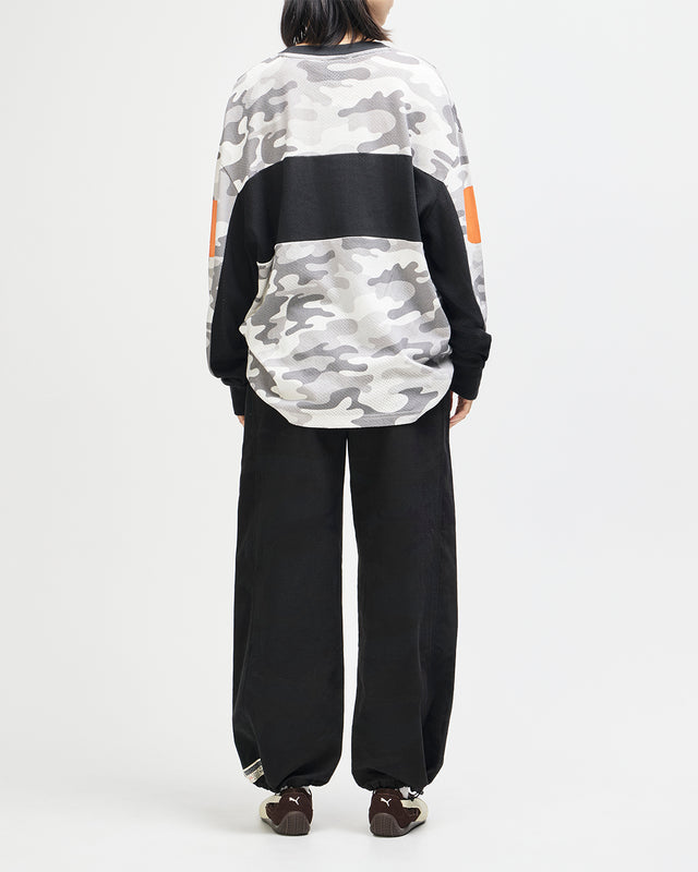Ombre Moto Jersey - Grey Camo
