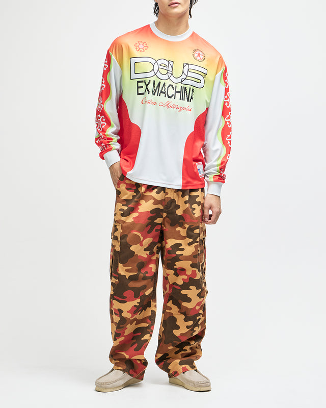 Manhole Moto Jersey - White