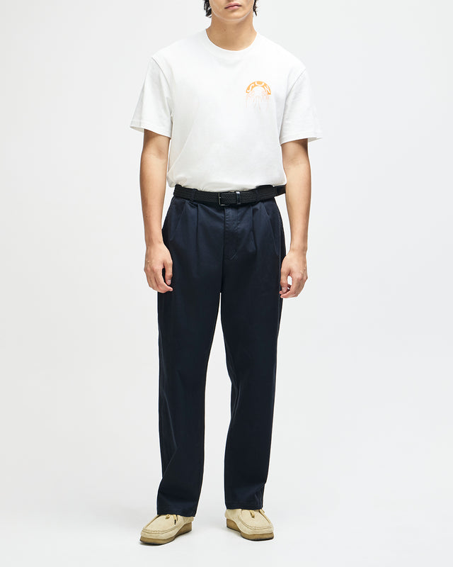 Otto Pleated Pant - Black
