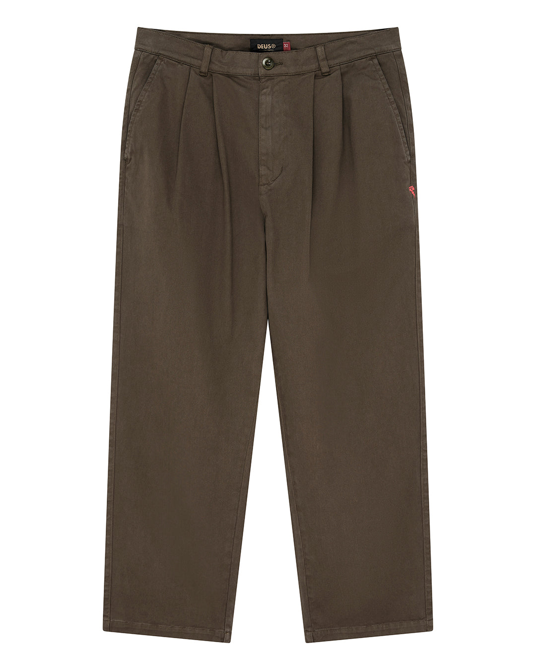 Pants | Deus Ex Machina | Otto Pleated Pant - Olive – Deus Ex