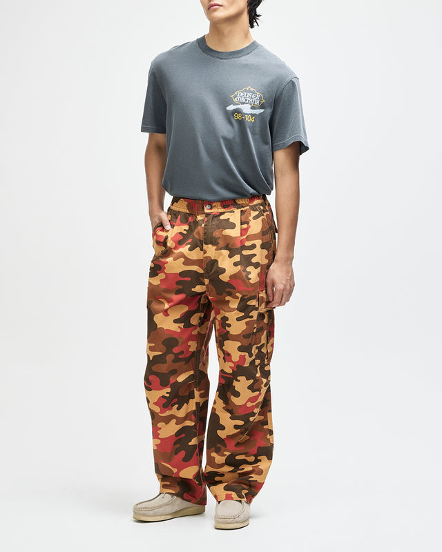 Ombre Cargo Pant - Rust Camo