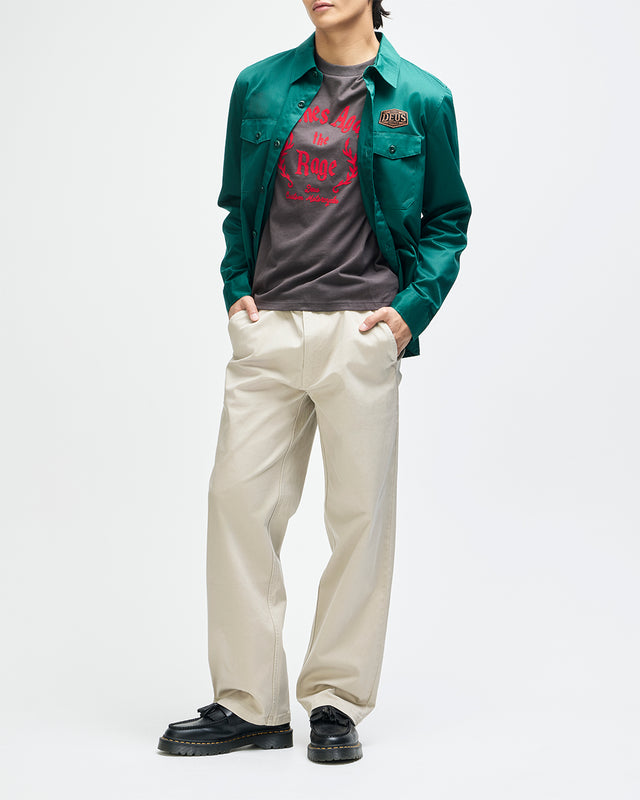 Service Ls Shirt - Racing Green, view 5