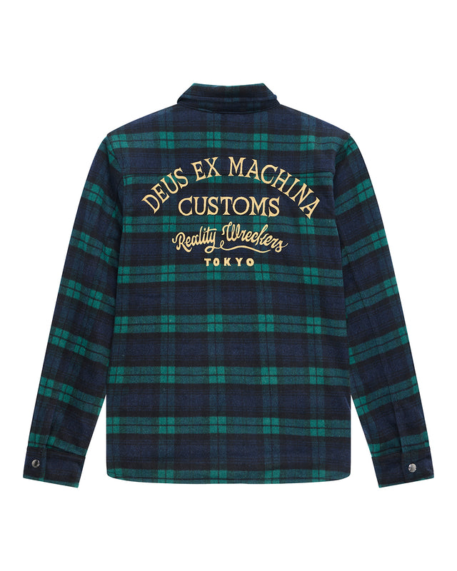 Maxwell Check Shirt - Green Check, view 4