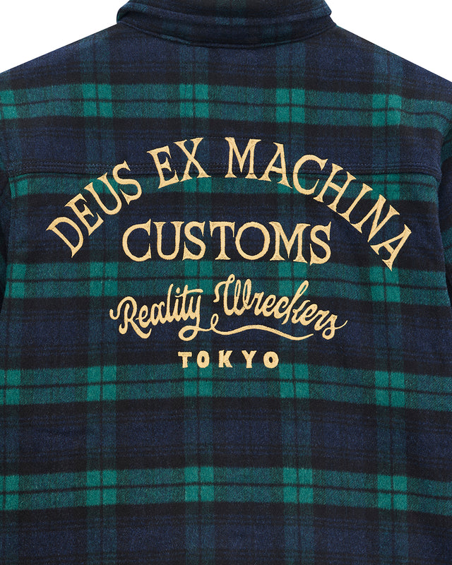 Maxwell Check Shirt - Green Check, view 9
