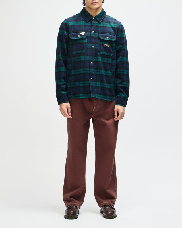Maxwell Check Shirt - Green Check, view 5