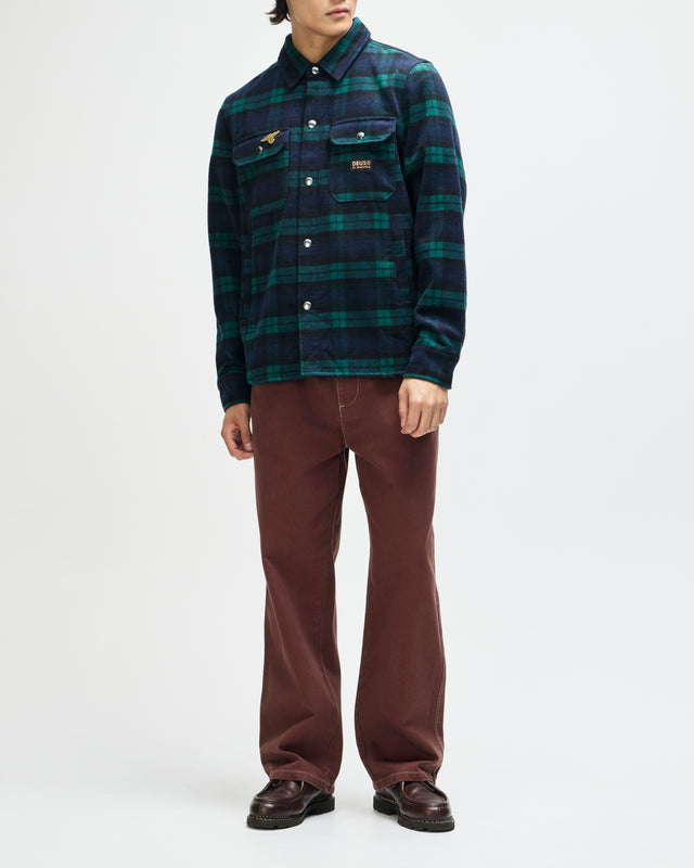 Maxwell Check Shirt - Green Check, view 11