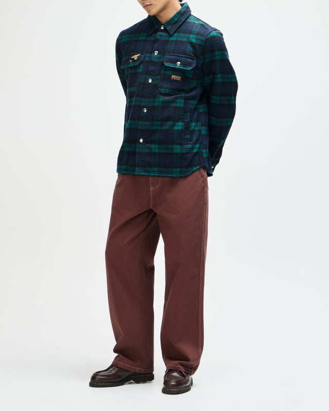Maxwell Check Shirt - Green Check, view 10
