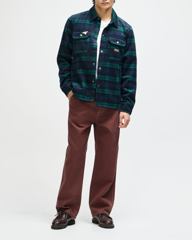 Maxwell Check Shirt - Green Check, view 6