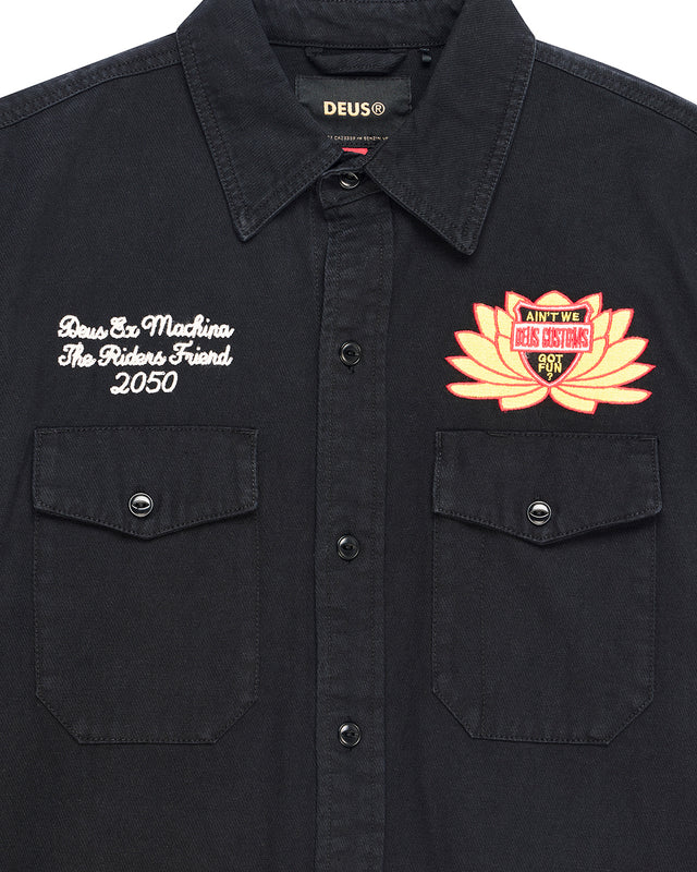 Sacred Chest Shirt - Black, view 11