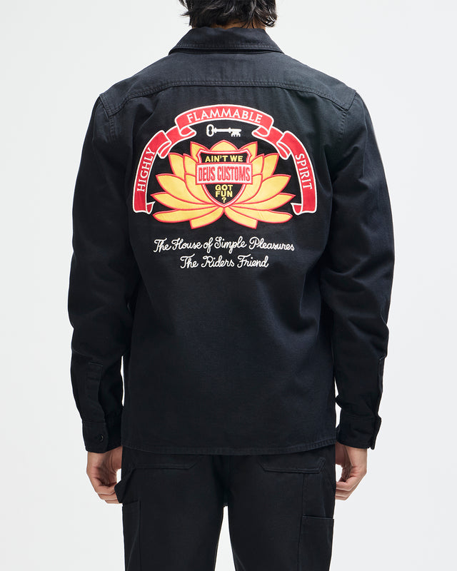 Sacred Chest Shirt - Black, view 2