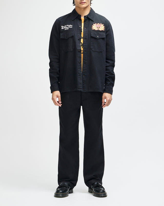 Sacred Chest Shirt - Black, view 7
