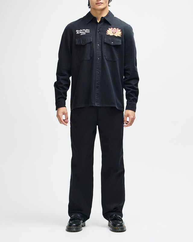 Sacred Chest Shirt - Black, view 4