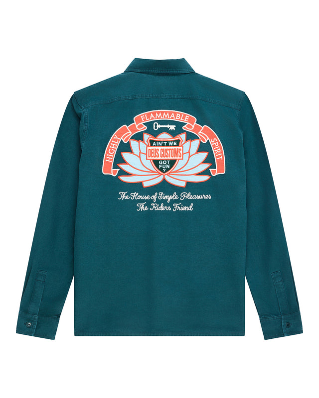 Sacred Chest Shirt - Racing Green, view 2