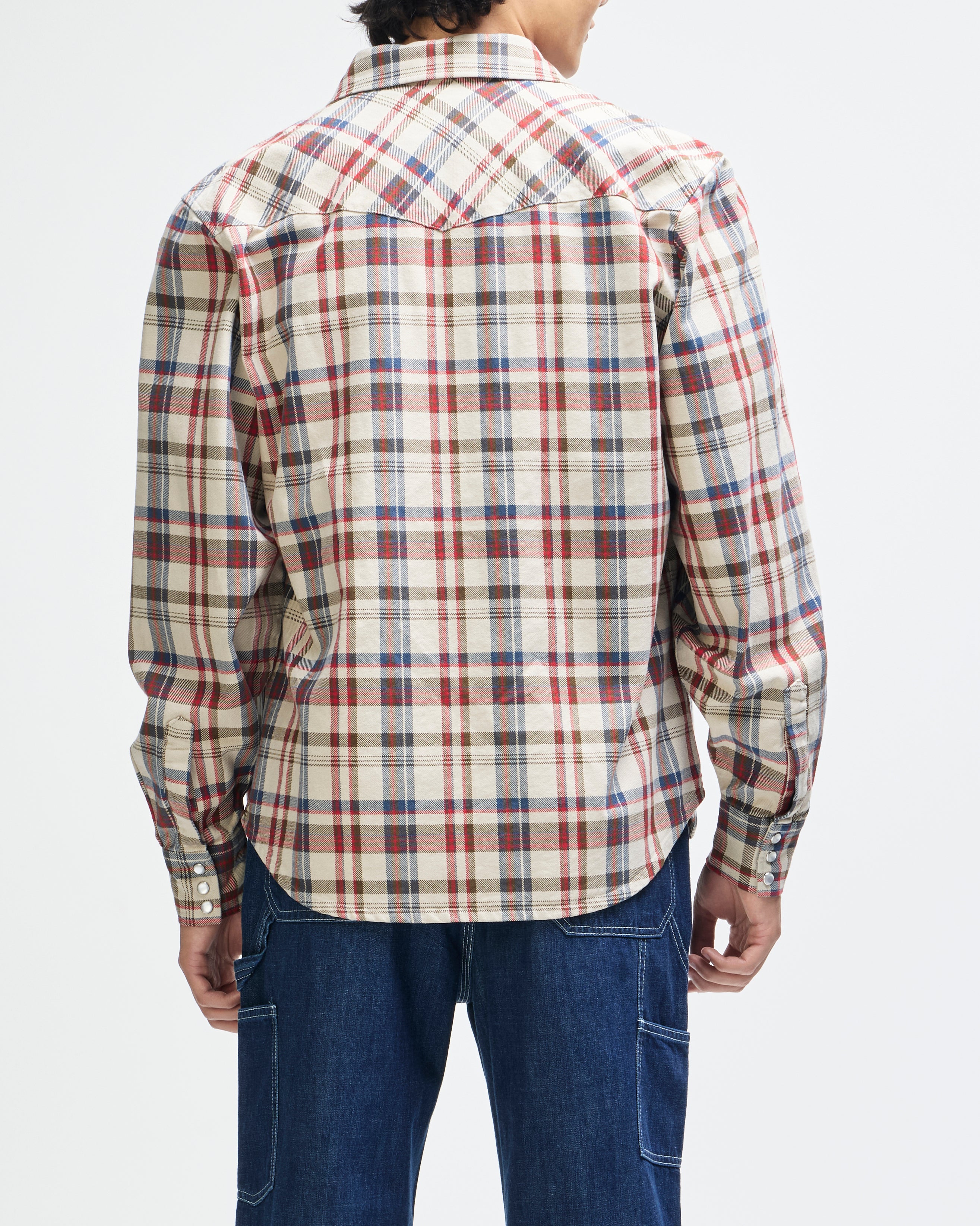 Shirts | Deus Ex Machina | Reality Wreckers Check Shirt - Natural