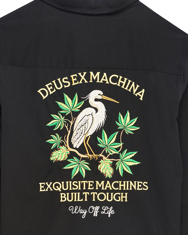 Forbidden Fruit Bowling Shirt - Black, view 9