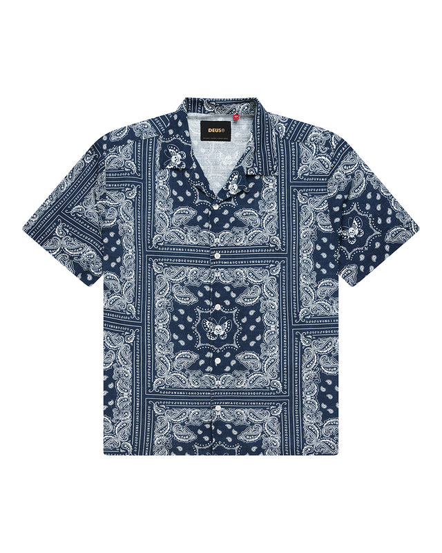 Bad Sign Shirt - Navy, view 3