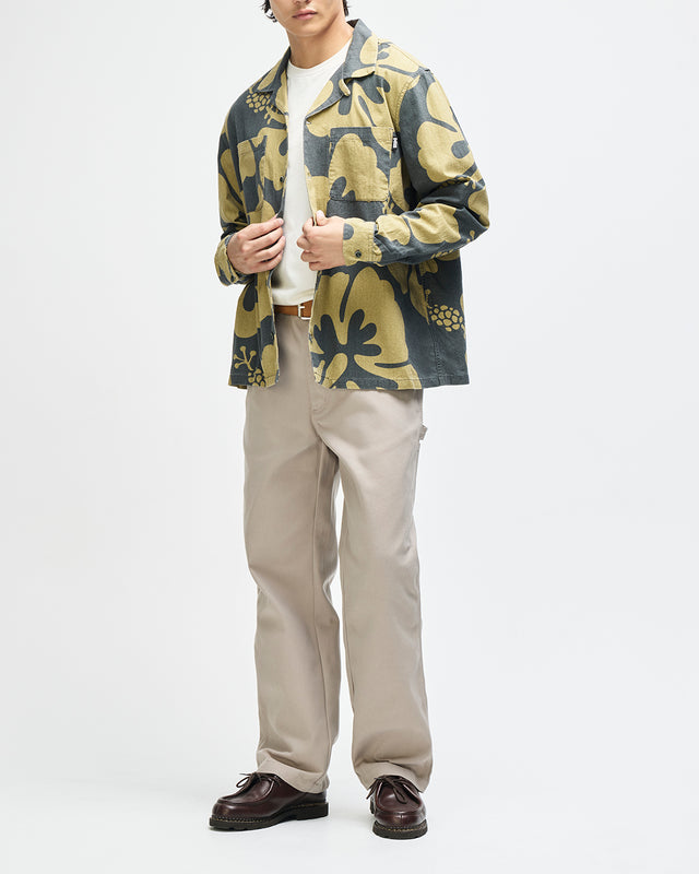 Oahu Ls Shirt - Anthracite Grey