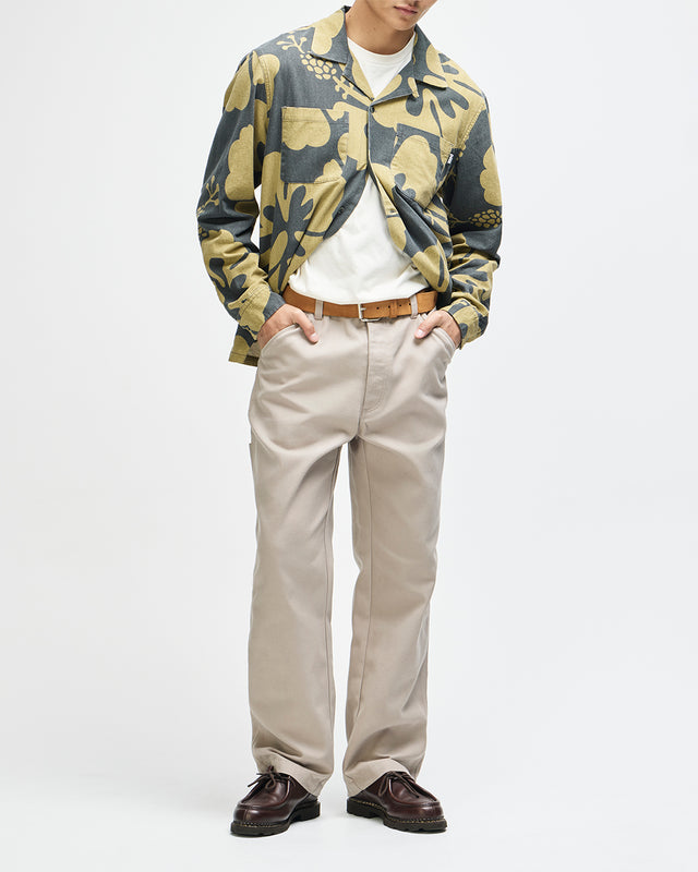 Oahu Ls Shirt - Anthracite Grey
