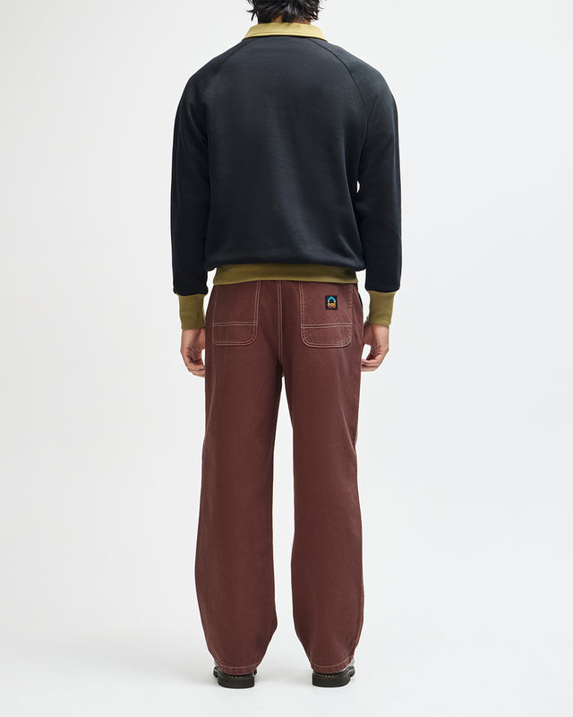 All Others Half Zip Sweat - Black, view 6