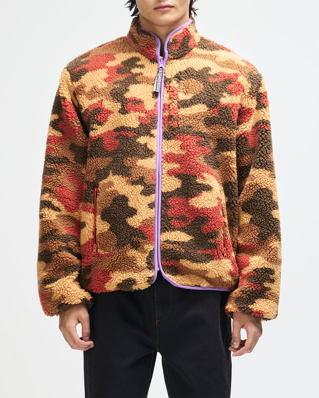 Owen Reversible Fleece - Camo-Black, view 1