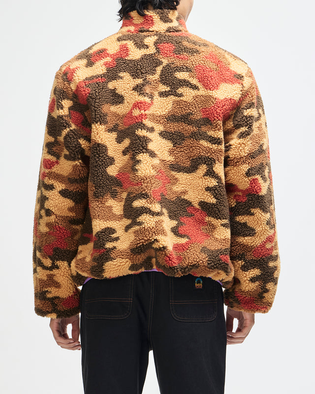 Owen Reversible Fleece - Camo-Black, view 2